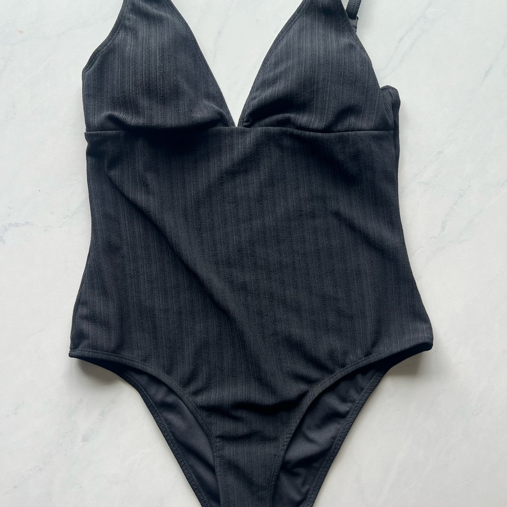 Women’s Black One-Piece Swimsuit